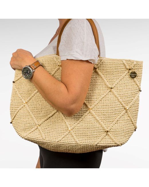 Springmoonatelier Metallic Star Raffia Bag