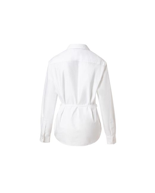 Jakke White Tie Shirt