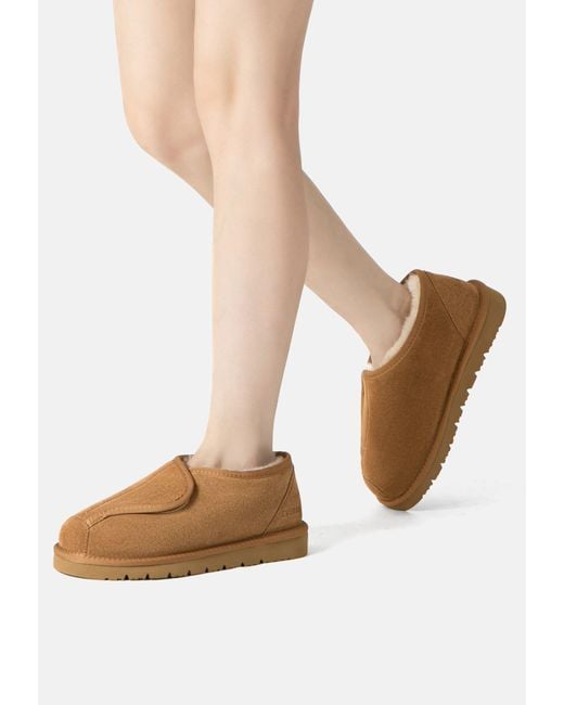 EverAu Australia Brown Swiftlet Adjustable Slippers
