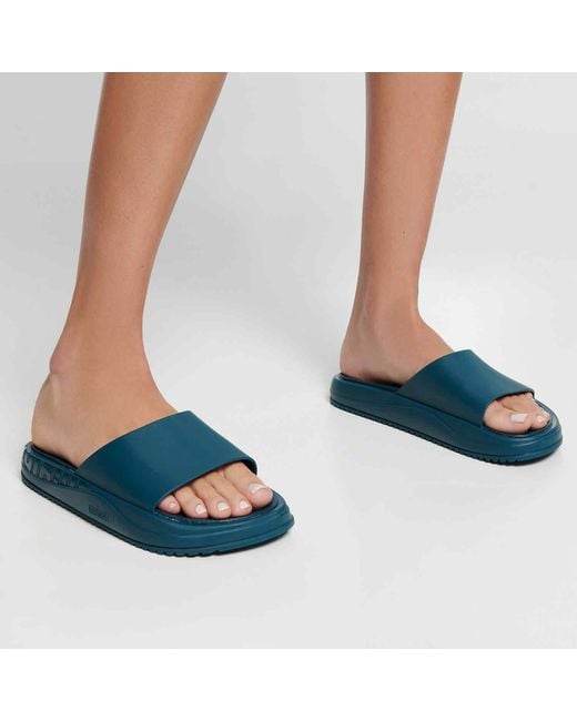 Melissa Blue Beach Slide Bold