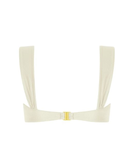 Adriana Pappas Designs Natural Jolie Top Oatmilk