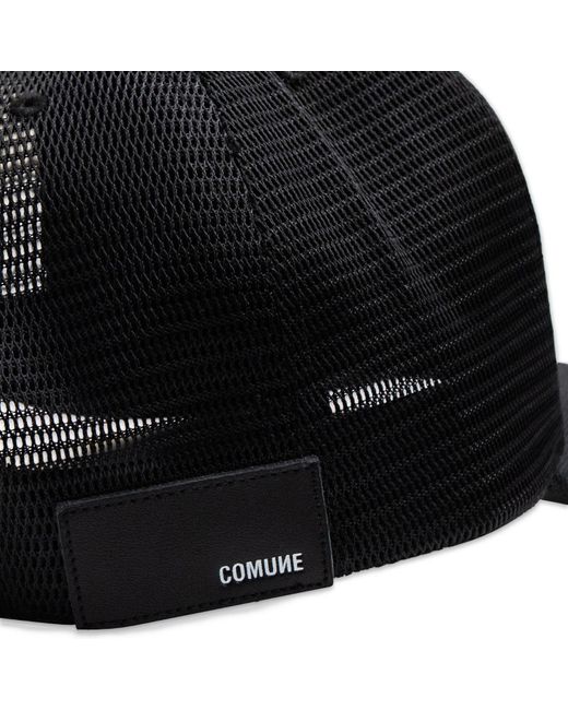 Comune Black Icon Active Trucker Hat for men