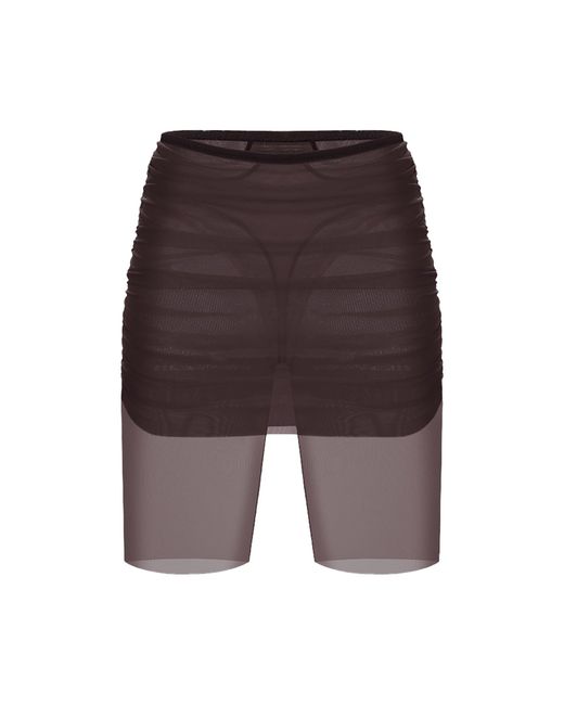 Zhilyova Brown Amora Gravity Shorts