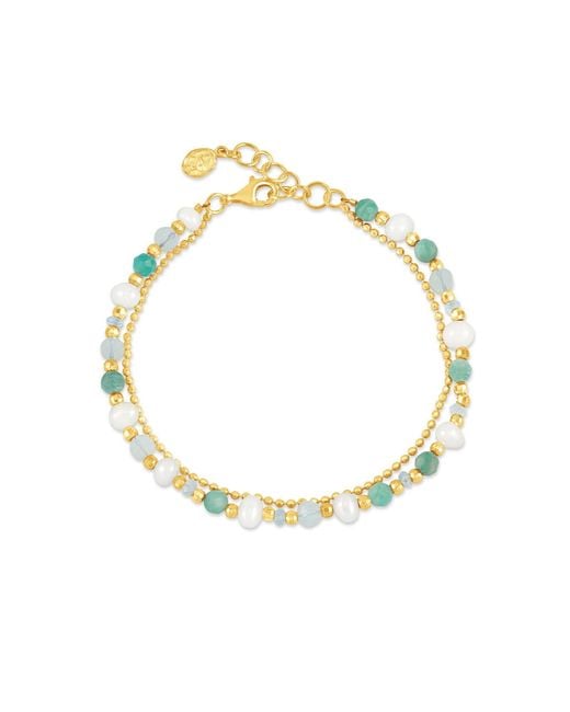 Dower & Hall Metallic Serenity Orissa Bracelet