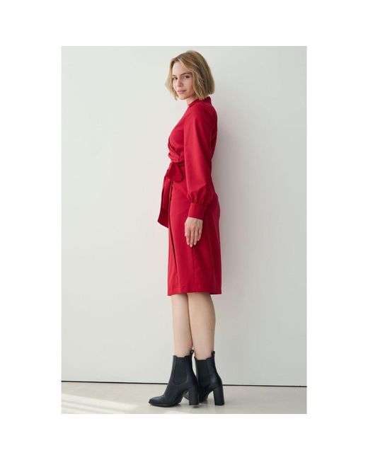 Marianna Déri Red Wrap Dress