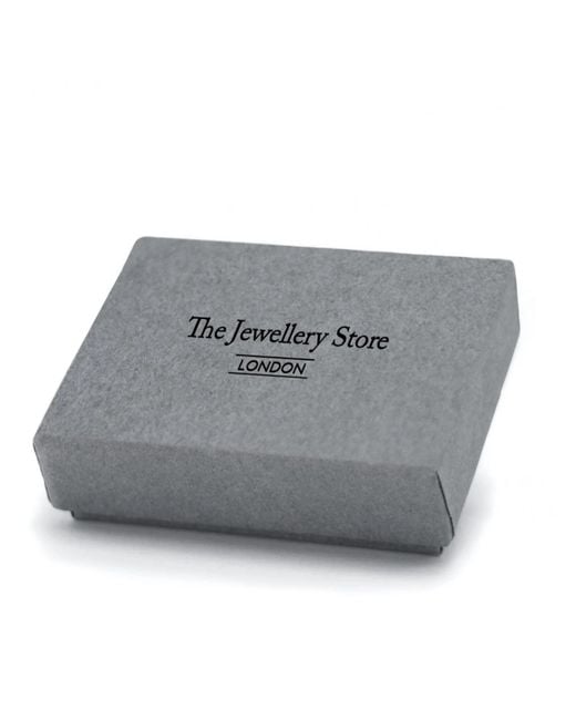 The Jewellery Store London White February Birthstone Stackable Ring With Amethyst Gemstone