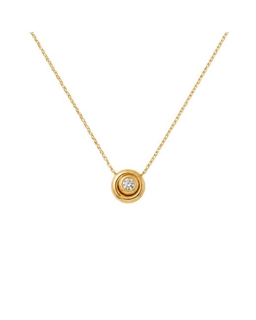 Lily Flo Jewellery Metallic Exactly Where I Want To Be — Diamond Necklace
