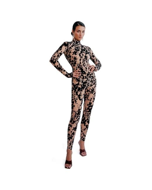 Perilla Lingerie Black Harlow Jumpsuit