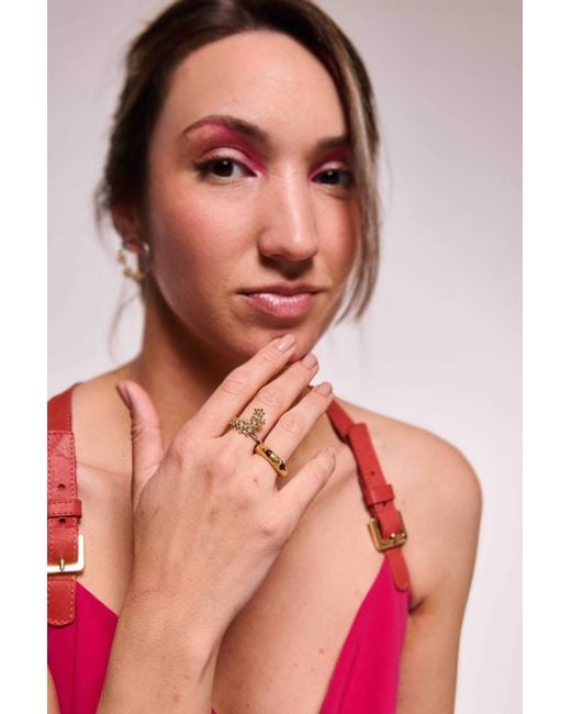 Lavan Metallic Kira Ring