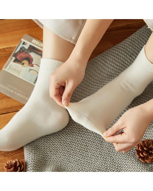 Soft Strokes Silk Natural Wool Quarter-Length Socks Set Of Two