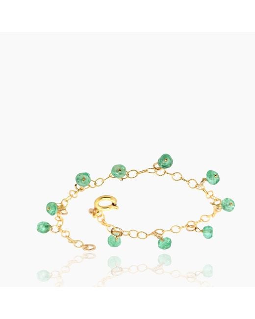 Lori Kaplan Design Metallic Opal Charm Bracelet