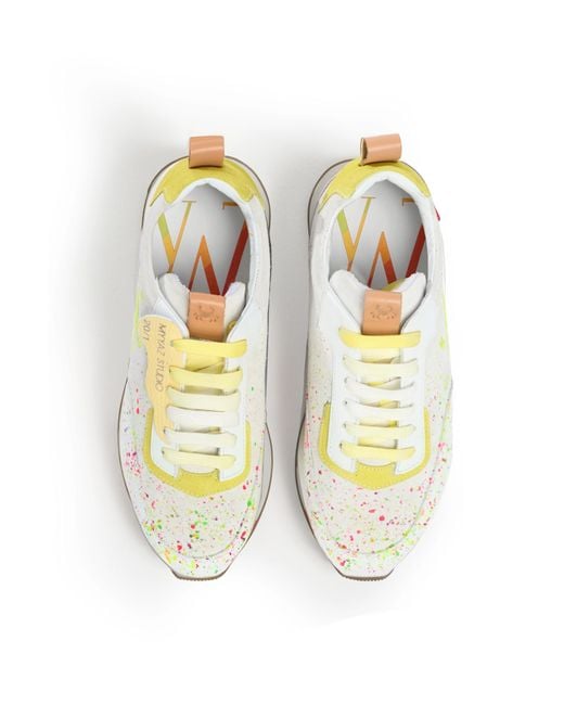 MYYAZ White Neon Rush – Bold Colours, No Limits