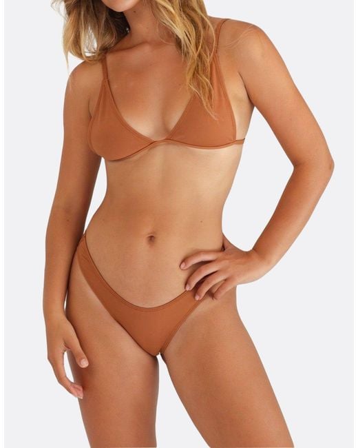 Minimale Animale Brown Mirage Bikini Top