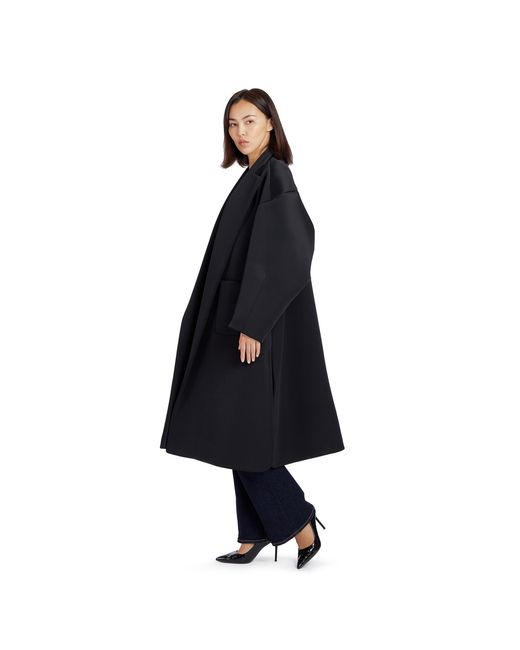 Niran Black Amanda Scuba Coat