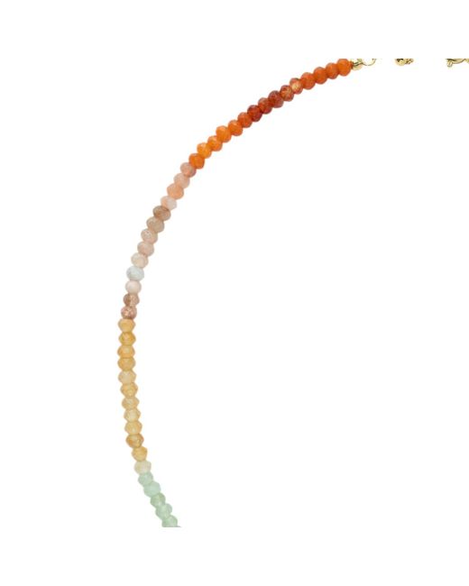 Miss Cecilia Metallic Beaded Necklace