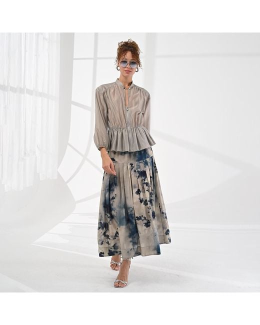 Lalipop Design Gray Veil Cinched Jacket