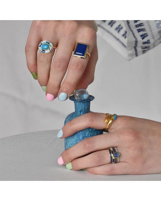 GEM BAZAAR Blue Tutti Frutti Light