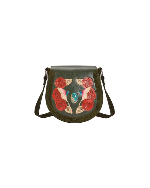 Jodi Lee Green Luna Charm Bag