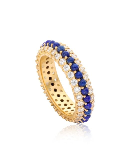 Preeti Sandhu Metallic Summer Sparkle Dome Ring