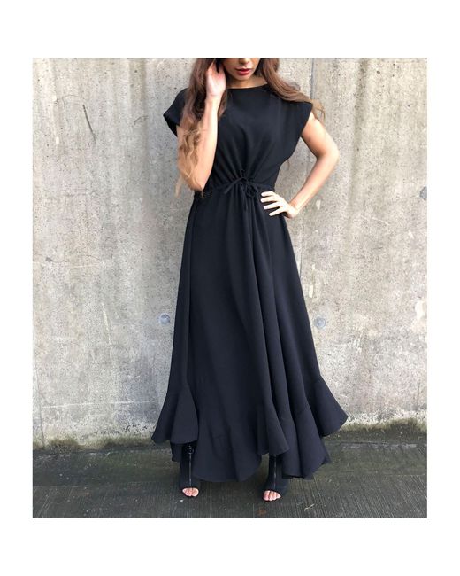 Meem Label Black Arvee Maxi Dress