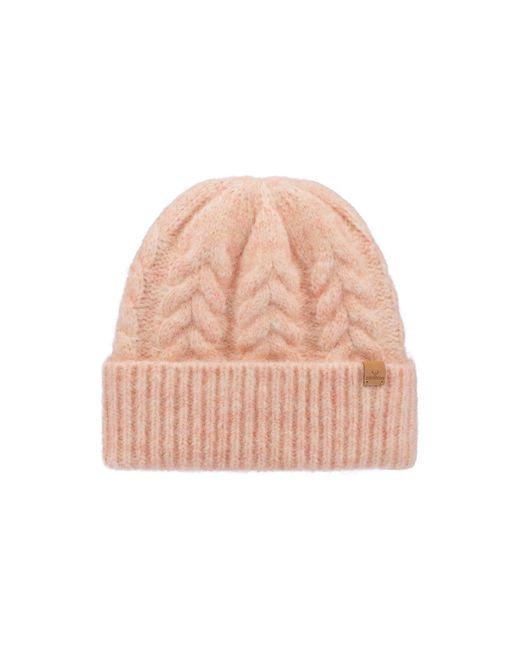 Norbron Pink Wainy Soft Peach Beanie