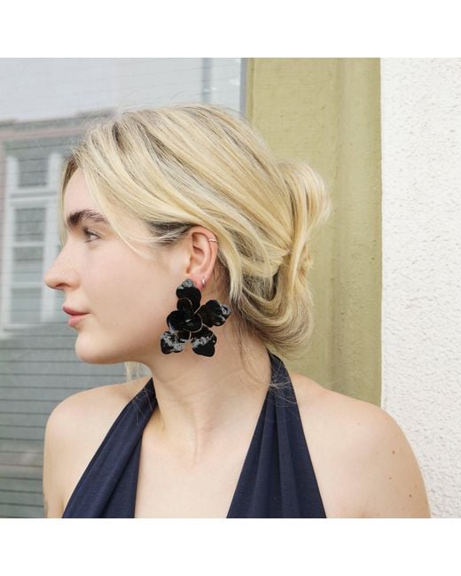 Smilla Brav Blue Earrings Orchid