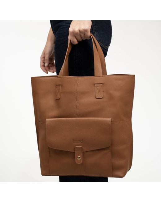 Hamel Atelier Brown Goya Leather Crossbody Bag