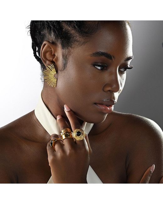 Superdivajewellery Metallic Briscoe Ring