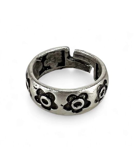 By Virgo Black Elaris Antique Ring