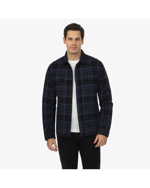 Vustra Blue Boulder Haven Overshirt for men