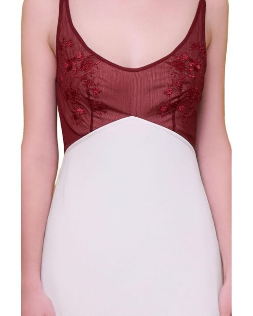 Pcfg White The Broderie Anglaise Edit Embroidered Floral Midi Dress
