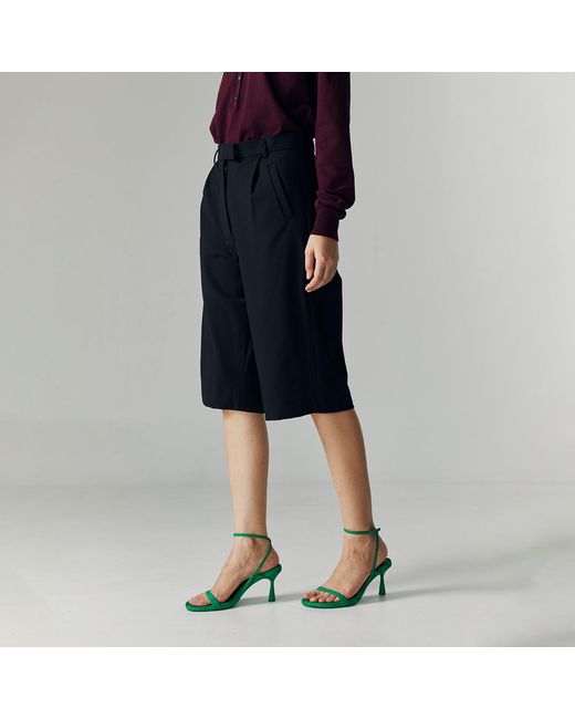 Ats the Label Black Elen Bermuda Pants
