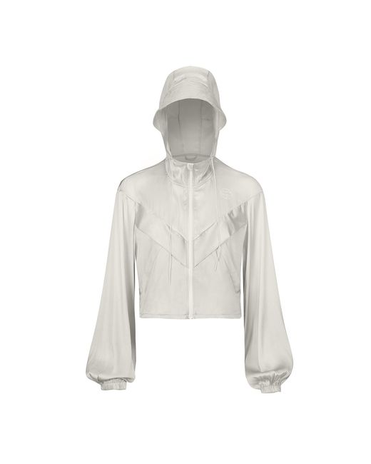 Silkinc White Super-Light Silk Jacket
