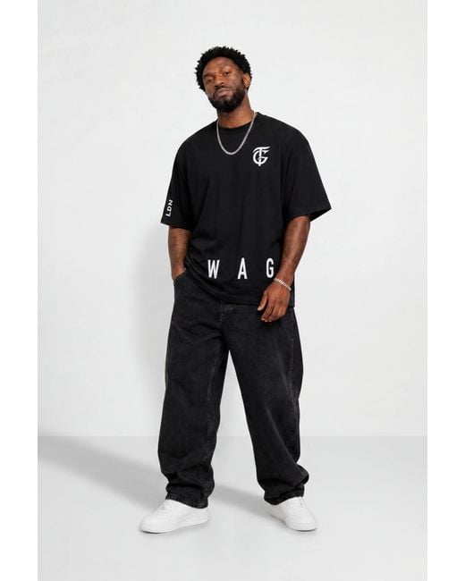 The Gt Atelier Black Wagwan T-Shirt for men