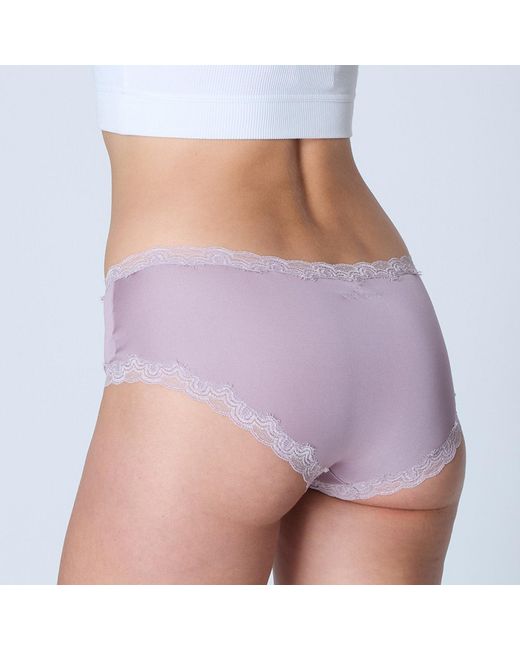 Uwila Warrior Purple Neutrals Soft Silk Briefs – Nirvana