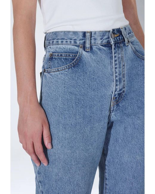 Dr. Denim Blue Nora High Cropped