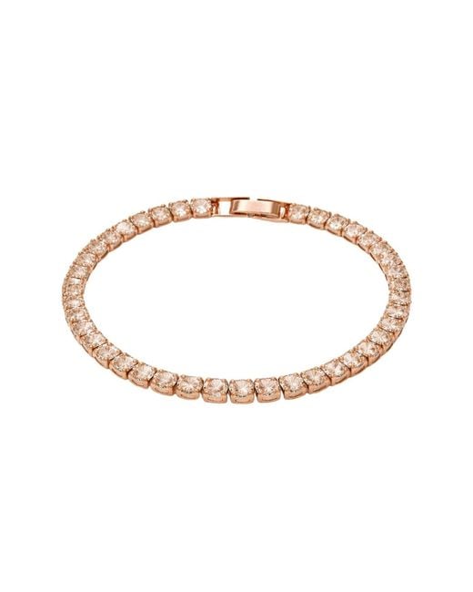 Uchi and Soto Metallic Shikaku Tennis Bracelet