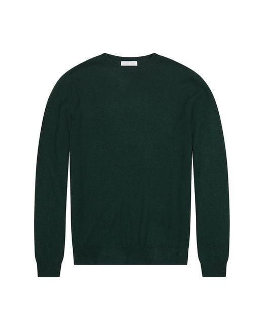 George Patrick Green Envy Merino Wool Sweater for men