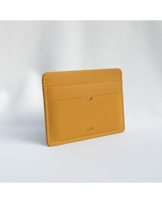 godi. Multicolor Handmade Leather Card Case