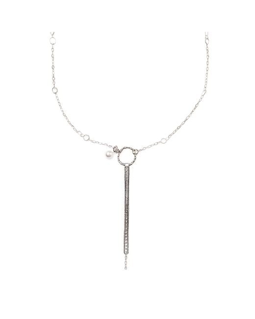 Mymokondo Metallic Sirius Pendant With Pearl
