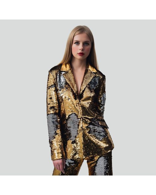 Maui X Lolita Black Goldie Sequin Blazer