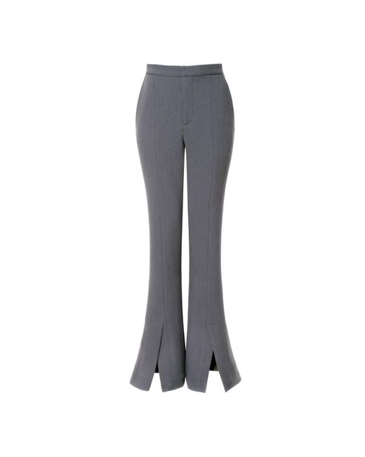 AGGI by HALEWSKI Gray Pants Monica Baltic Flared Pants- Long