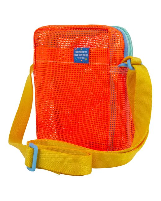 Mokuyobi Orange Neutrals Tiger Mesh Sidekick Sling