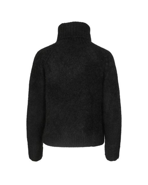 tirillm Black Ma Mohair Sweater With Great Details