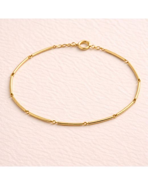 Lily Flo Jewellery Metallic Solid Interval Bracelet