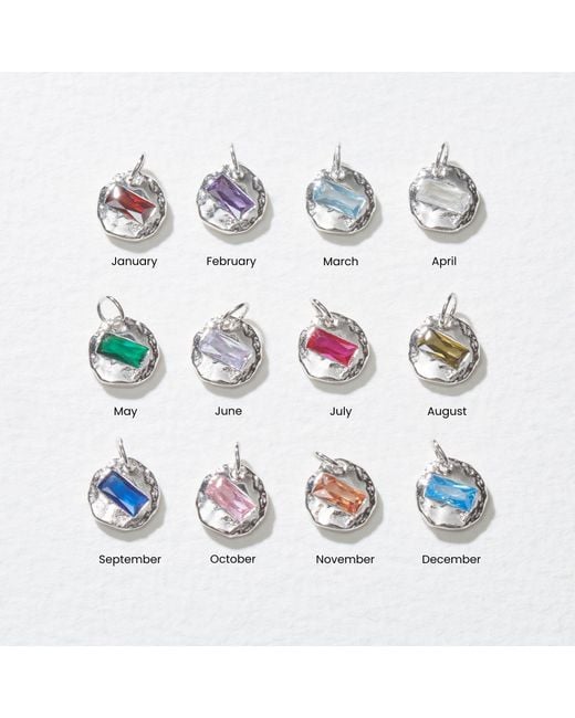 Muru Metallic January Birthstone Bracelet