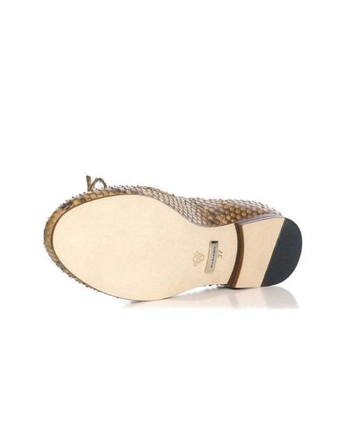 Mariano Shoes Black Salema Flats Camel