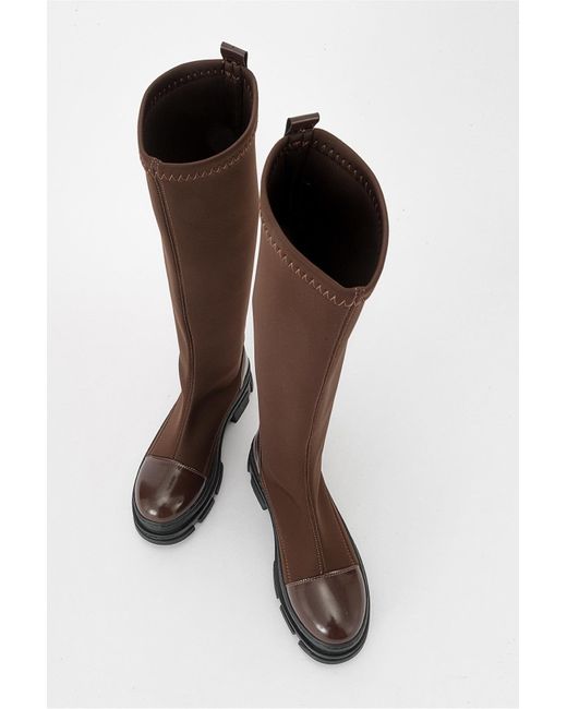 Prologue Shoes Brown Bella Scuba Boot