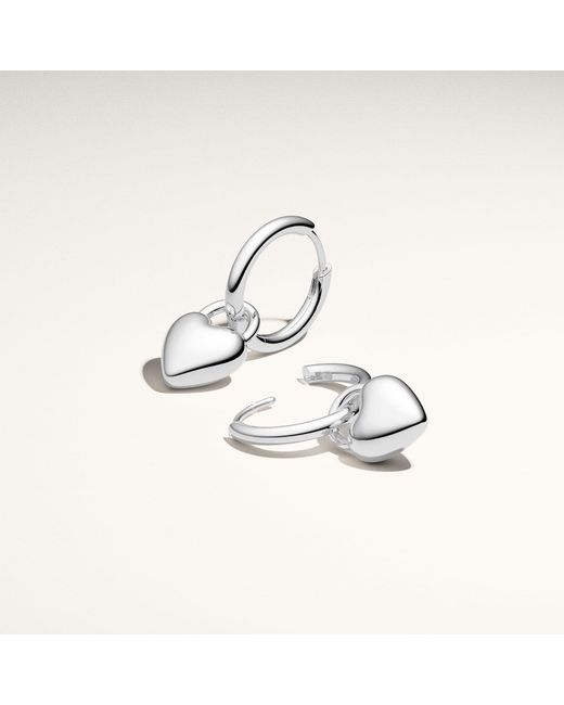 Sif Jakobs Jewellery White Earrings Julia Creole