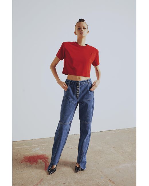 Pcfg Blue Your Itch Bootcut Denim Pant